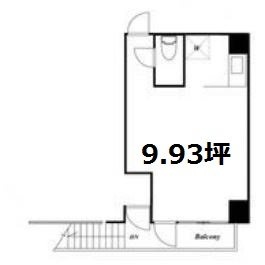 ライオンズマンション塩田駒込201 間取り図