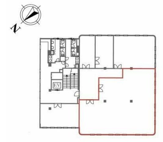 KN日本大通ビル301 間取り図