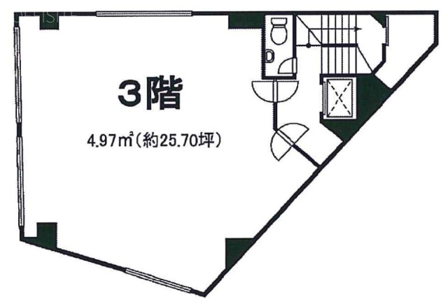 第一守徳ビル3F 間取り図