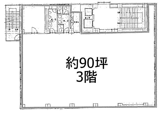 No.R浅草田原町3F 間取り図