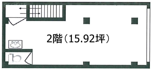 久保田ビル2F 間取り図