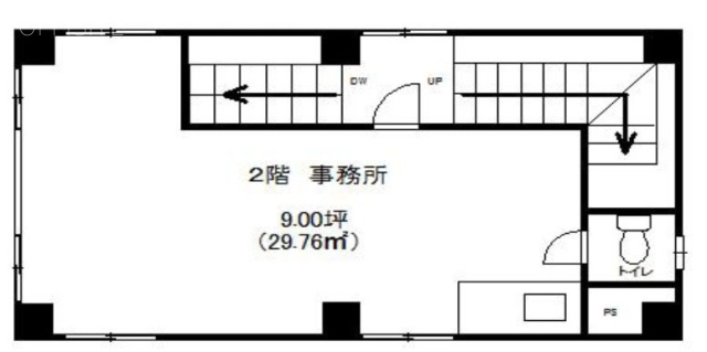 第三青野屋ビル2F 間取り図