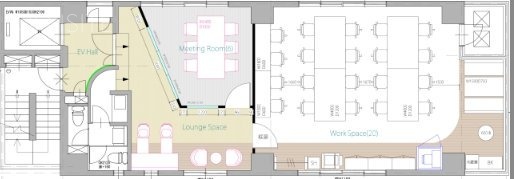 DeLCCS溜池山王3F 間取り図