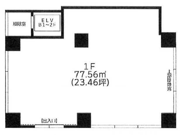 ザ・レジデンス東京駅前1F 間取り図