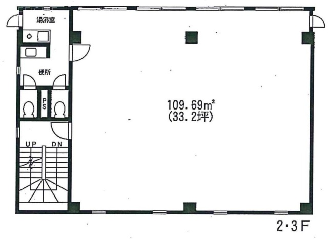 K’s ONEビル2F 間取り図