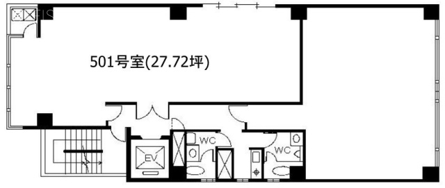 協新ビル501 間取り図