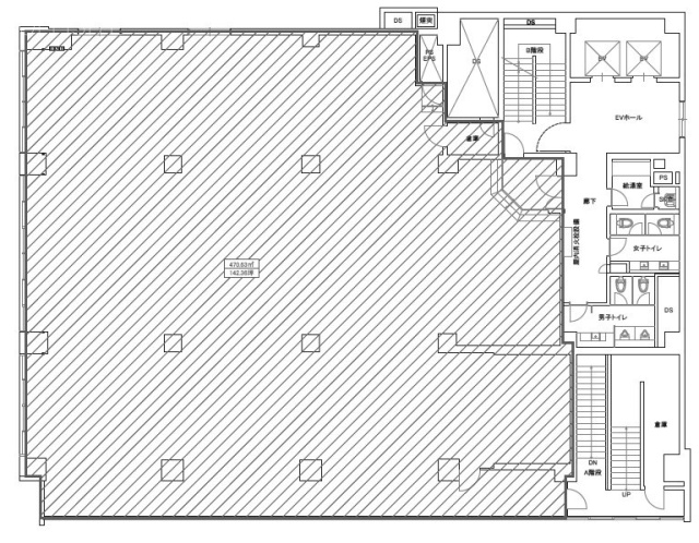 池袋千歳ビル2F 間取り図