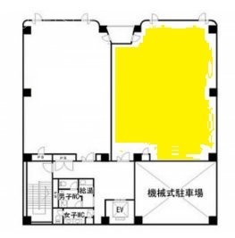 NLC新大阪12号館4F 間取り図