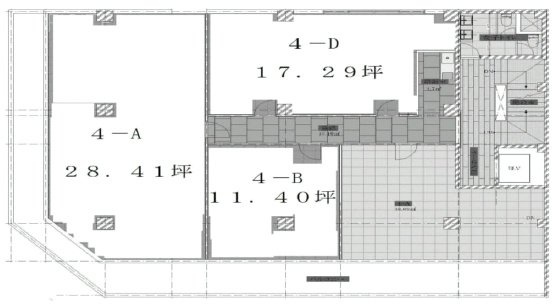 深谷ビルA 間取り図