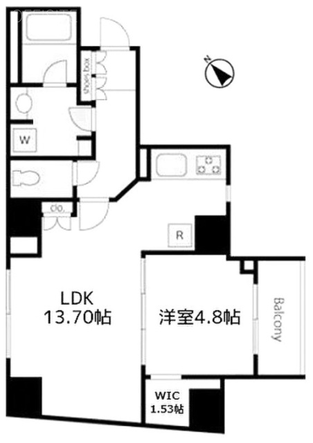 VORT渋谷松濤residence1001 間取り図