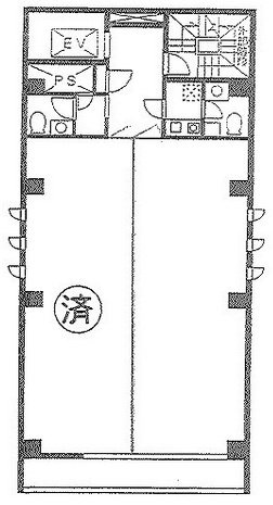 ルート麻布ビル5F 間取り図