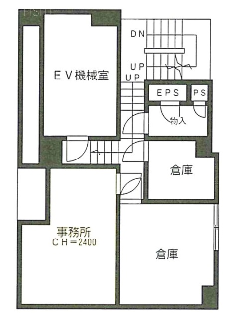 銀座プルミエビルA 間取り図