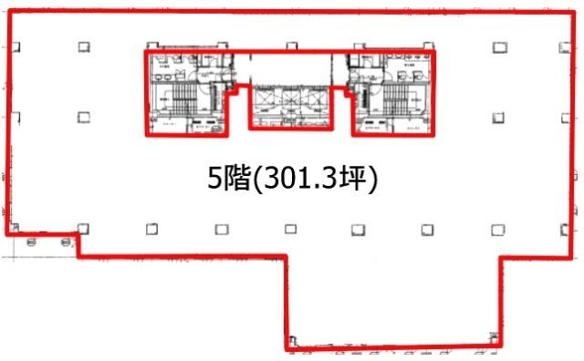 TRC羽田ビル5F 間取り図