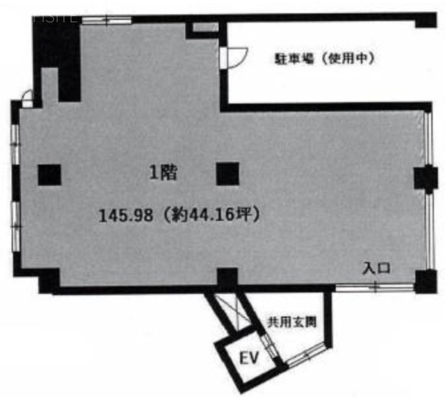 新中野神谷ビル1F 間取り図