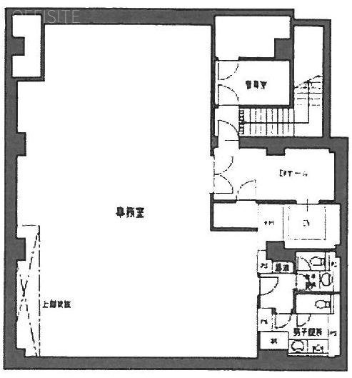 日本橋イーストビルB1F 間取り図