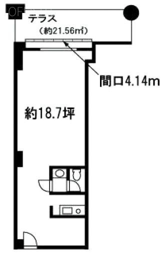 パークコート麻布十番ザ・タワー106 間取り図