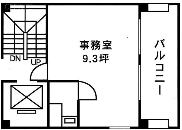 第二水野ビル7F 間取り図