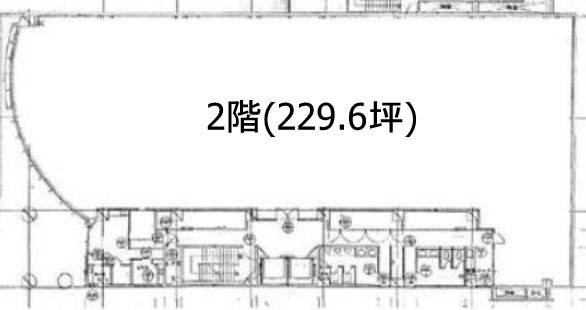 青山(セイザン)ビル2F 間取り図