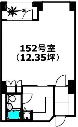 エルプリメント新宿152 間取り図