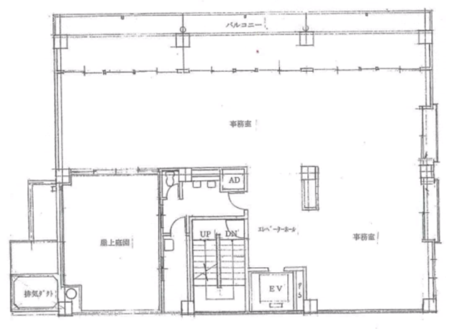 平田ビル501 間取り図