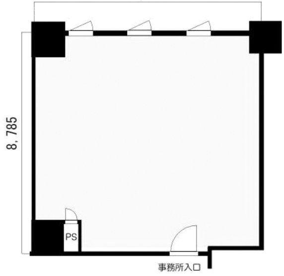 ステーションプラザタワー504 間取り図