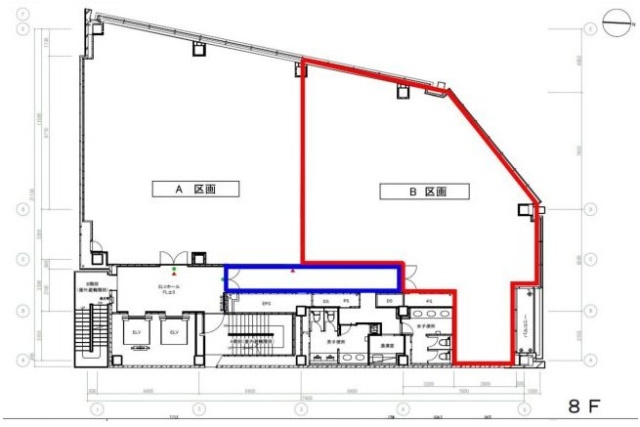 長府新宿ビルB 間取り図