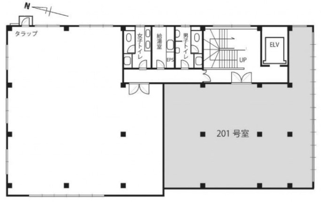 三友ビル201 間取り図