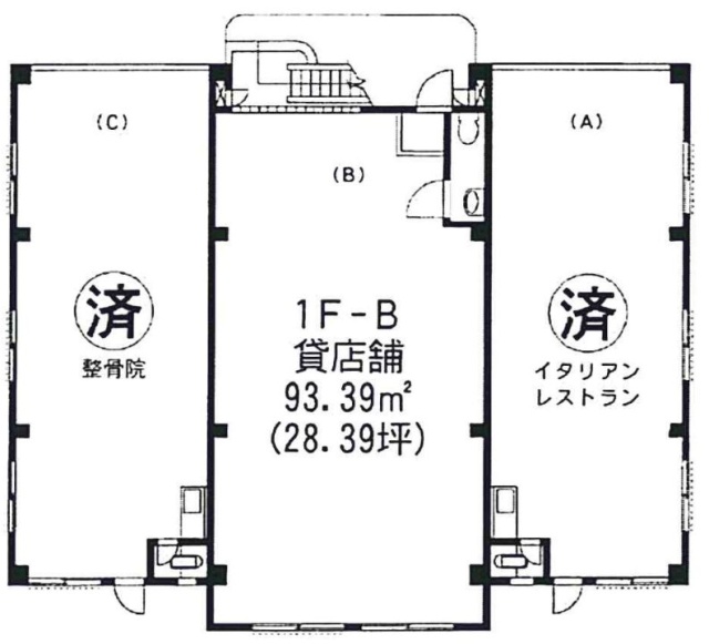 古小路ビルB 間取り図