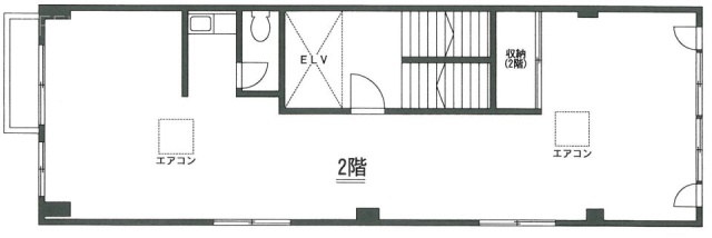 新川山崎ビル2F 間取り図
