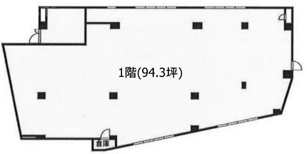 コートラマレビル1F 間取り図