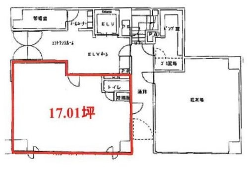 MC八丁堀ビル1F 間取り図