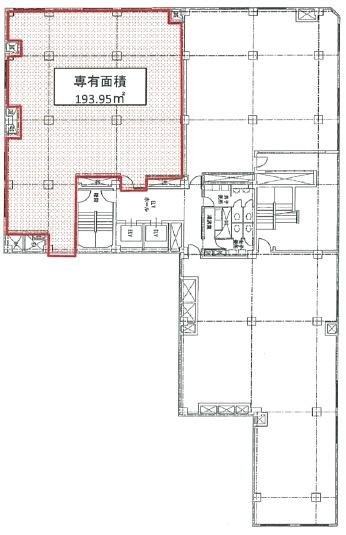 新橋アネックス3F 間取り図