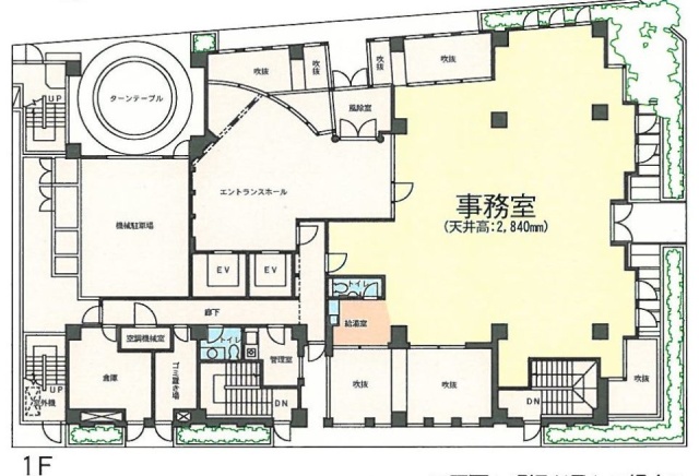 人形町ファーストビル1F 間取り図