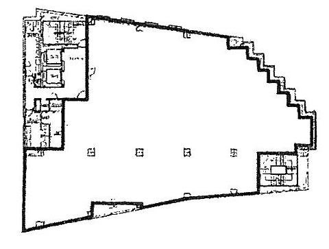 新宿野村證券ビル6F 間取り図