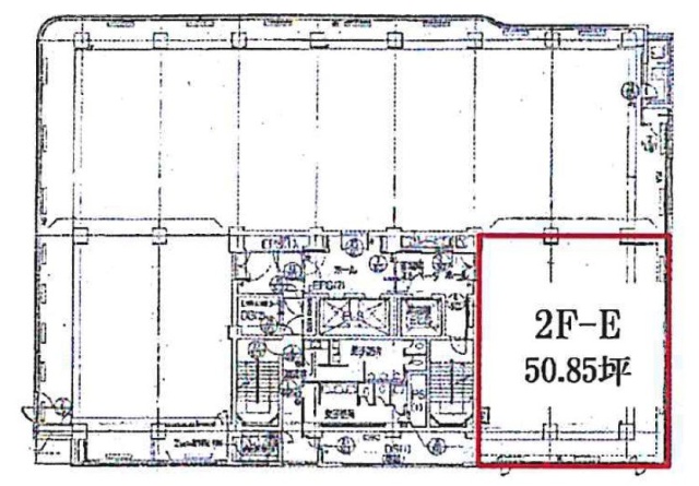 NU関内ビルE 間取り図