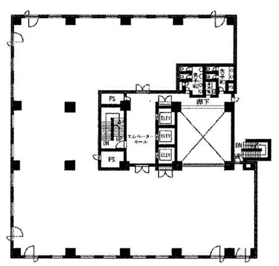 ランディック新橋ビル3F 間取り図