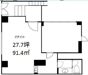 クラウンビル1F 間取り図