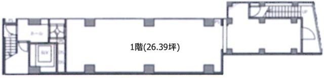 四谷2丁目ビル1F 間取り図