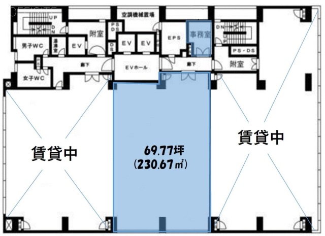 飛栄九段北ビルN2 間取り図