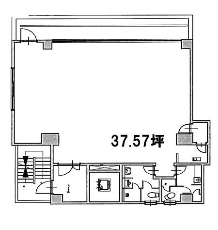 日本橋中屋ビル6F 間取り図