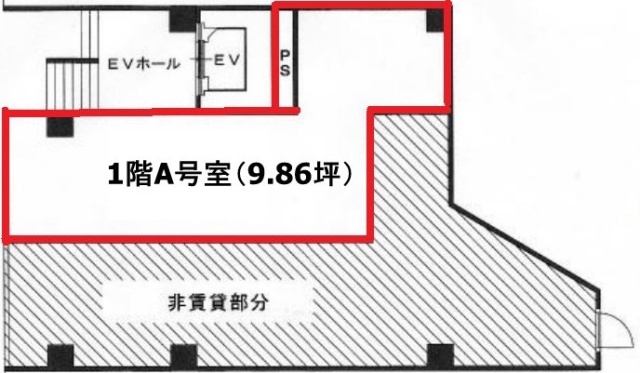恵比寿A・MビルA 間取り図