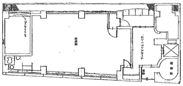 マルキ榎本ビル1F 間取り図