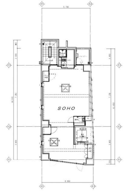 VORT四谷11F 間取り図