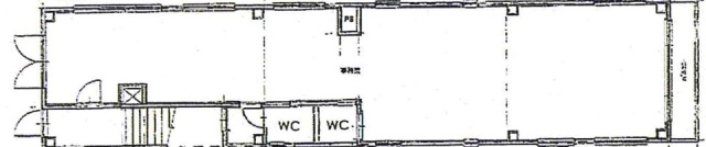 山王KOWA B棟ビル1F 間取り図