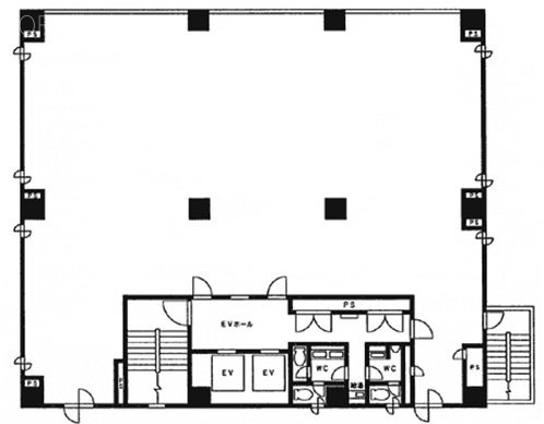 FBR三田ビル9F 間取り図