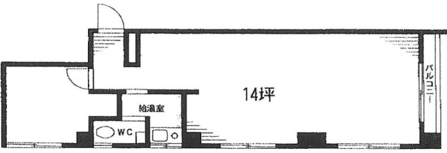 サンライズ六本木A 間取り図