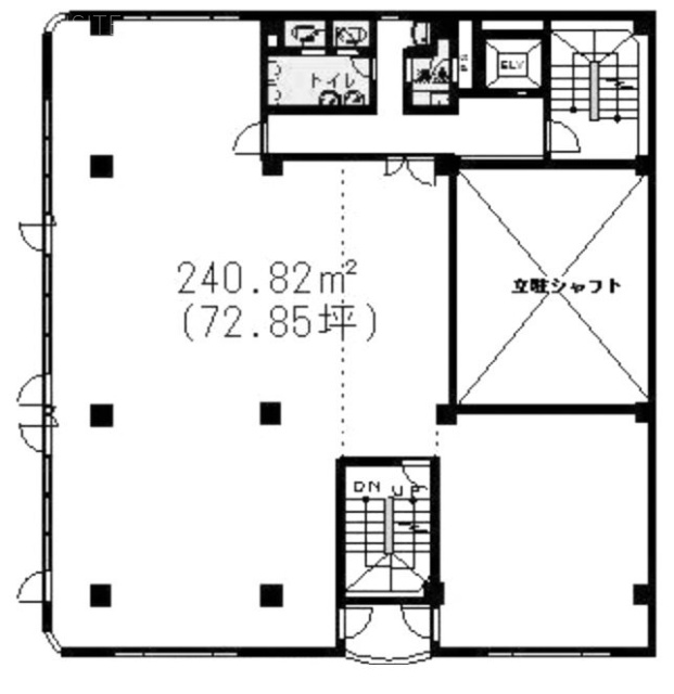 第6宝光ビル3F 間取り図