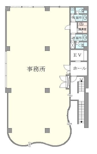 渋谷松永ビル3F 間取り図