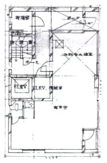 共栄ビル1F 間取り図