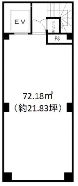 京屋ビルB1F 間取り図